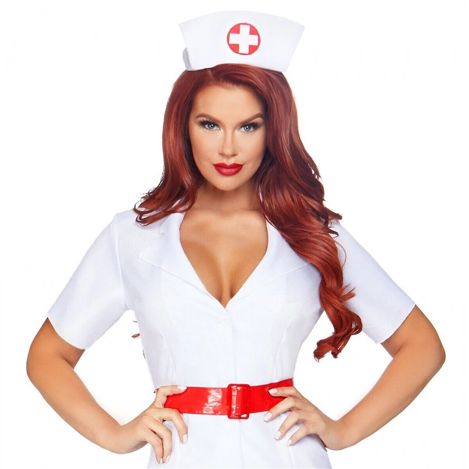 Nuevo TLC Enfermera Mujer Halloween Disfraz Talla S y M 86819 Markystore Foto 2 de 4