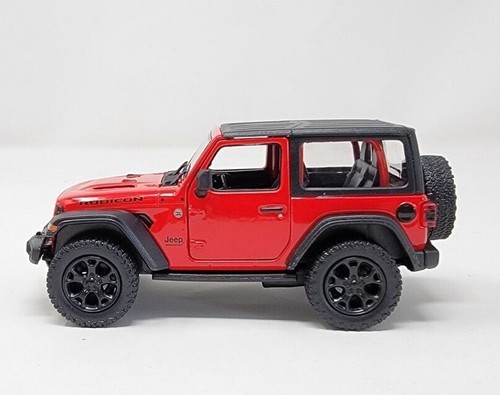 kinsmart toys 2018 jeep wrangler rubicon with black top scale 1:36 - Picture 6 of 38