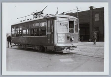 Trolley Photo - New York & Queens #411 Streetcar 1935 Transit Woodside