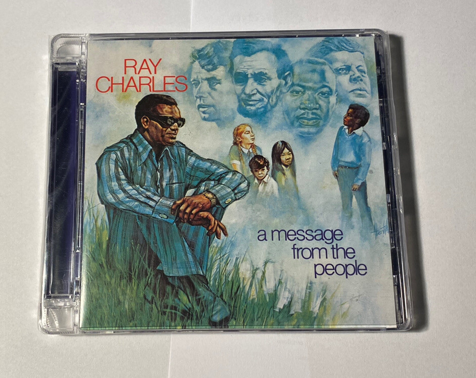 RAY CHARLES "A MESSAGE FROM THE PEOPLE" RARE CD 2009 OUT OF PRINT - SEALED