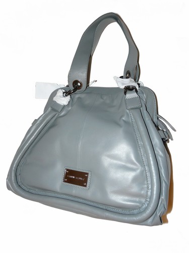 Cynthia Rowley Womens Designer Shoulder Crossbody Tote Bag Leather Grey - Picture 2 of 12