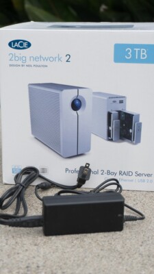 LaCie 2BIG Network 2 Dual 4TB RAID 0 or Raid 1 NAS/USB HDD