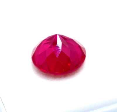 7.70 Ct Natural Pink Sapphire Ceylon Round Cut Certified Faceted Loose Gemstone