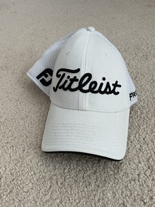 Titleist Golf Hat Sports Mesh White 