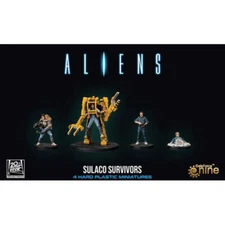 GF9ALIENS17 Gale Force Nine Aliens Miniatures: Sulaco Survivors (4)