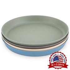 Platos bamb  para ni os peque os ni os grandes beb s Aptos para lavavajillas NEW