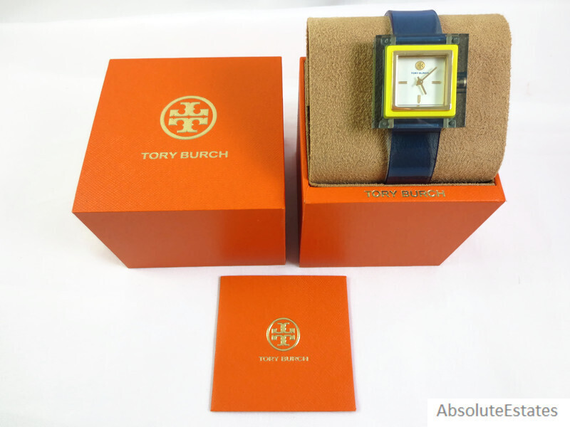 TORY BURCH ネイビー 時計 Tory Burch Watch TRB 1013 gold tone stainless steel Swiss