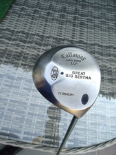 LADIES CALLAWAY GREAT BIG BERTHA TITANIUM DRIVER LOFT 10* GRAPHITE L FLEX 44.5"