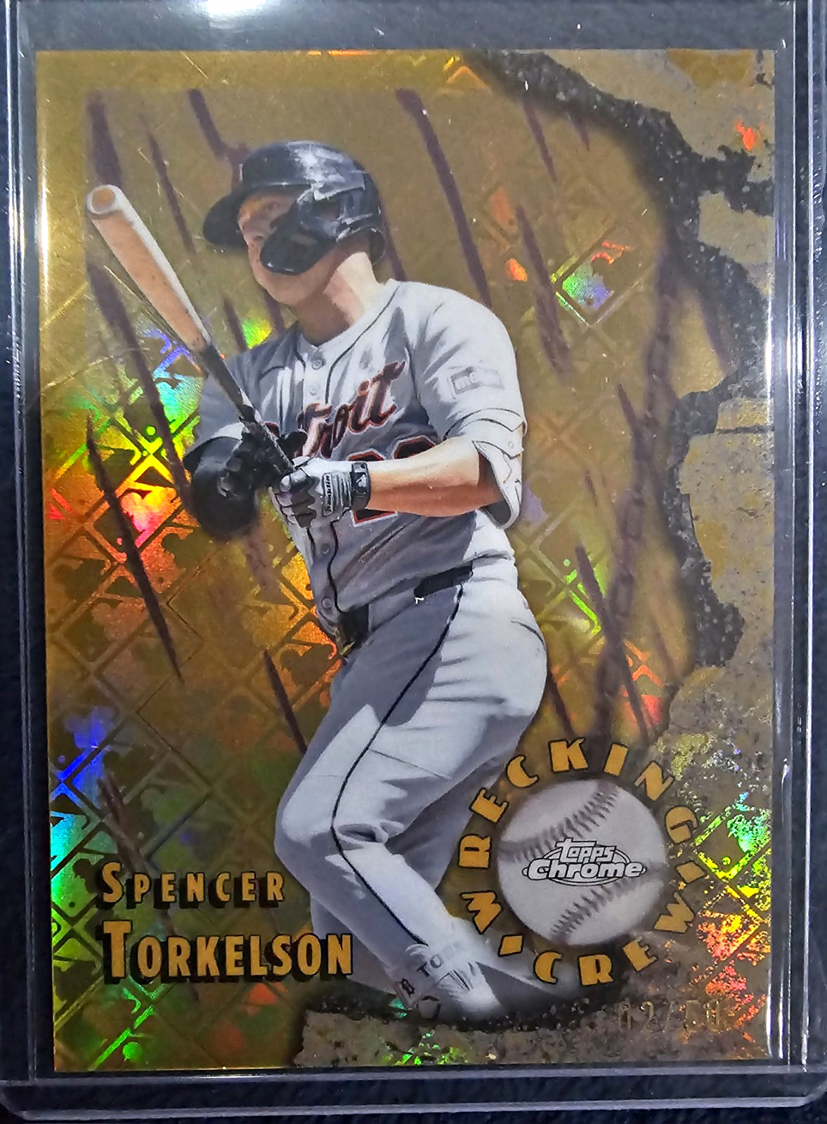 Topps 2026 Topps Chrome Spencer Torkelson Wrecking Crew Gold /50 #WC-19 Tigers