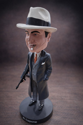 Al Capone Bobblehead Gangster Figure