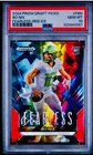 2024 Bo Nix Panini Prizm DP Draft Picks FEARLESS RC RED ICE, PSA 10 NON AUTO