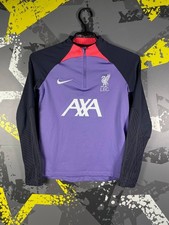 Liverpool Training Football Soccer Long Sleeve Jacket Nike Young Size M ig93