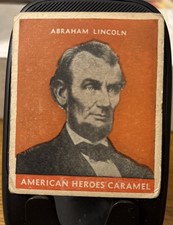 1932 U.S. Caramel Abraham Lincoln Presidents