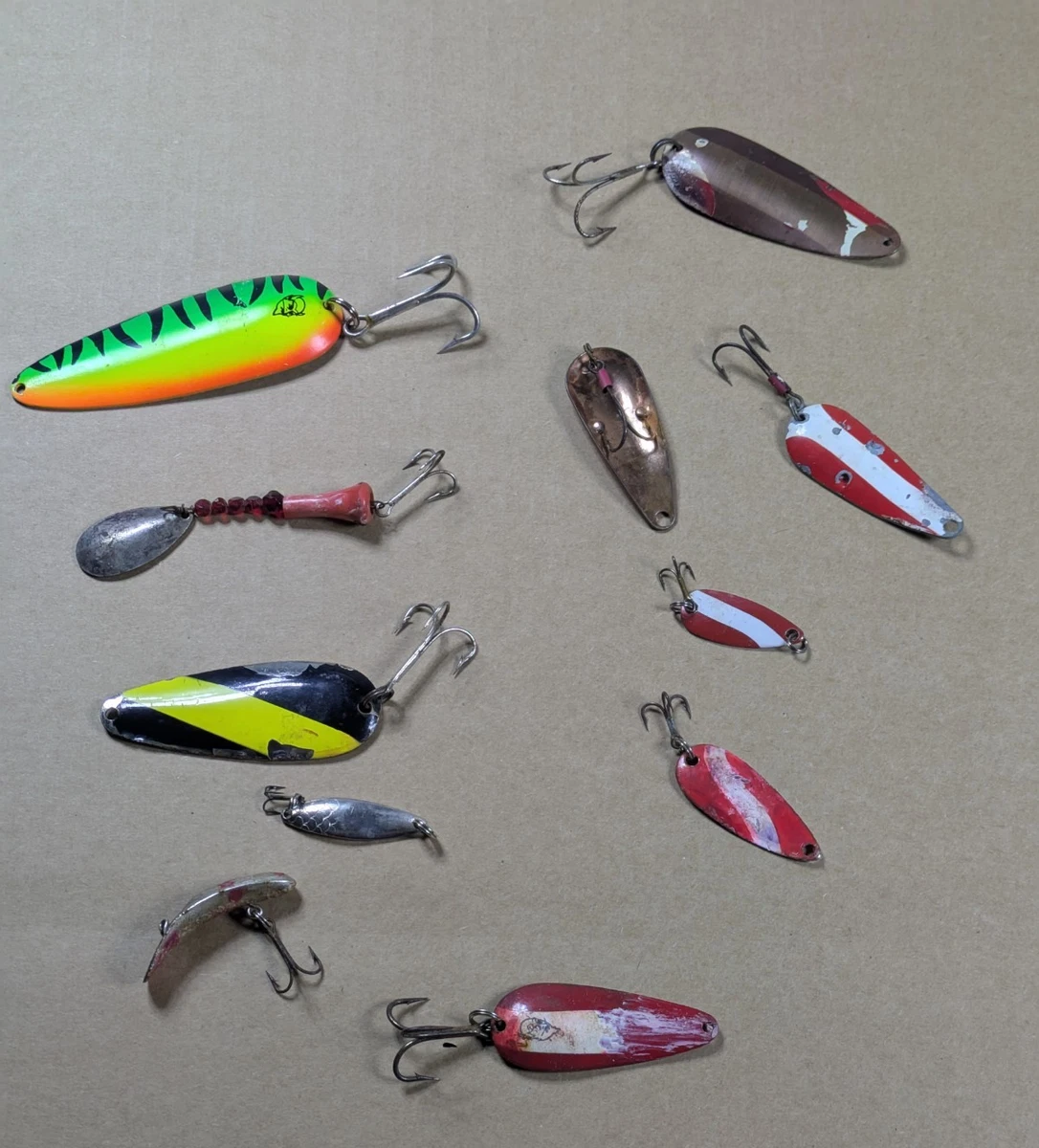 cabelas daredevil fishing lures EPPINGER TROLL DEVLE 4-1/2IN 5-Diamond  Joe's Sporting Goods Dare Devil Vintage Fishing Lures