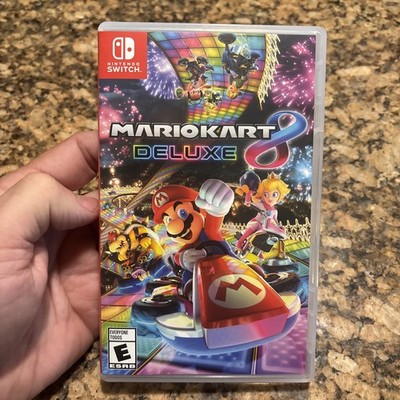 Authentic Replacement Case ONLY for MARIO KART 8 DELUXE - Nintendo Switch Box