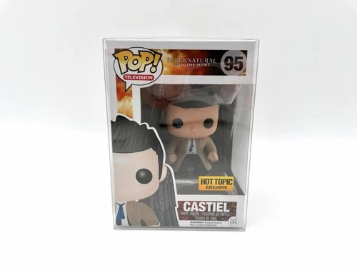 Funko Pop Castiel 95 Hot Topic Exclusive Supernatural Vinyl Figure Protector