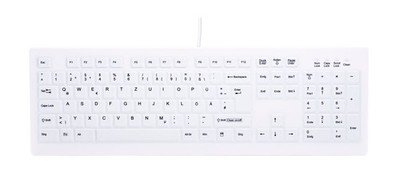 MEMBRANE / DE / WHITE / EXCHANGEABLE AK-C8100F serie medical Keyboard (AK-C8100-