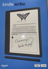 Amazon Kindle Scribe 1st Generation 32GB, Wi-Fi, 10.2" eBook Reader - Tungsten