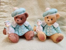 Cherished Teddies Pair Cole We've Got A Lot To Be Thankful For 476714R - No Box