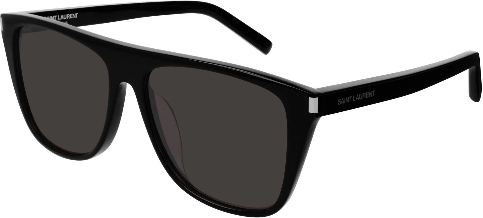Saint Laurent — NEW Saint Laurent New Wave SL 1/F Sunglasses 001 Black 100% AUTHENTIC