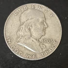 1963 Franklin Half Dollar 90% Silver