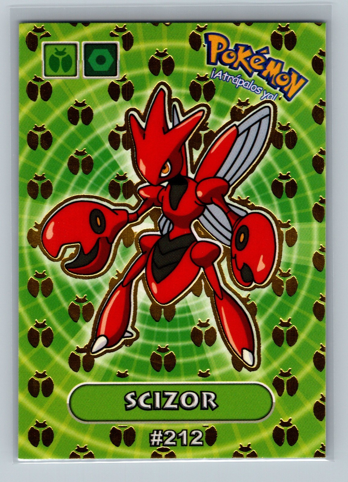 Pokemon Card - Scizor #212 - Holo