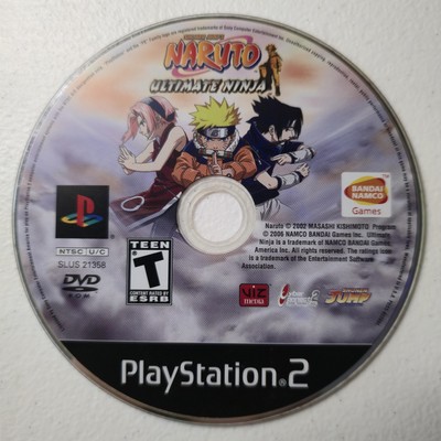 Naruto Ultimate Ninja PlayStation 2 PS2 Video Game Disc Only Bandai Namco Anime