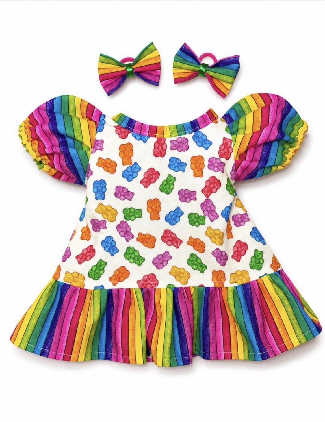 16” Cabbage Patch Kids Gummy Bears Candy Dress Bows Outfit Clothes Only