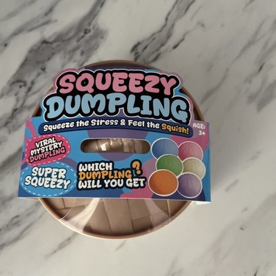 Squeezy Dumpling Super Squeezy Stress Reliever Squeeze Ball, Multicolor