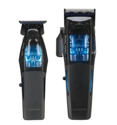 BaByliss PRO Dual Coil Motor Clipper + Trimmer Combo Set - BRAND NEW