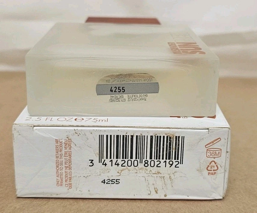 JIL SANDER SUN MEN 2,5 OZ 75 ml EAU DE TOILETTE SPRAY Foto 3 de 3