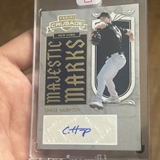 2025 Panini Crusade - Majestic Marks Chase Hampton #17 Silver /99 (AU, RC)