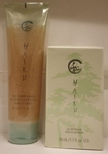 Avon Haiku Eau de Parfum Spray 1.7 fl. oz. or Body Scrub and Wash 6.7 oz. New
