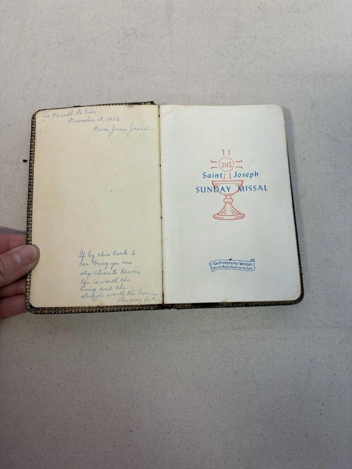 Saint Joseph Sunday Missal Confraternity Version 1954-1953 Foto 4 de 4