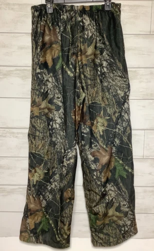 STEARNS MAD DOG GEAR CAMO XL MESH LINED MOSSY OAK HUNTING PANTS