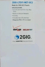SecureNet 4G LTE Cell Module 2GIG-LTEV1-NET-GC2 