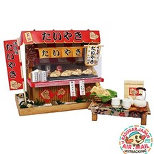 Billy DIY Dollhouse Kit Showa Yatai Kit Taiyaki Stall fm Japan w/Tracking