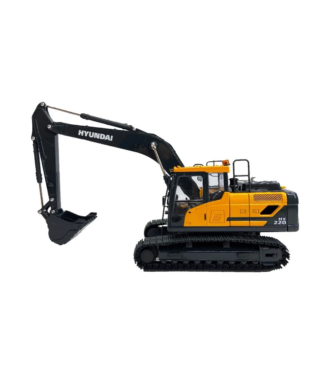 HD HYUNDAI HX220 油圧ショベル 1/35 模型 HYUNDAI HX220 1/35 Die-Cast Excavator Miniature High Quality