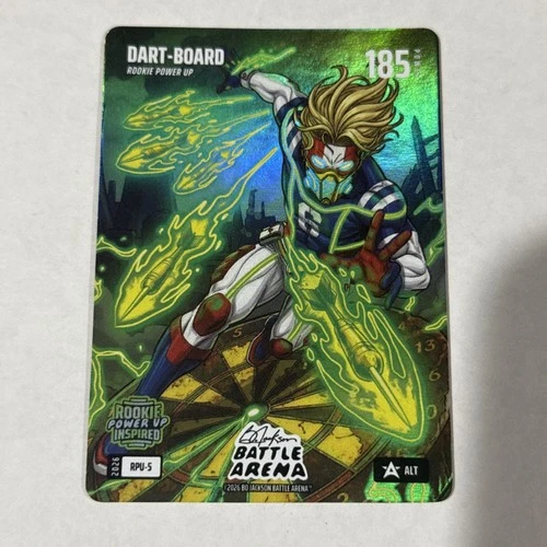 2026 Bo Jackson battle Arena N26 RPU5 Dart-Board 185 Power