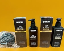 Spartan Shampoo & Conditioner & Brush Root Activator New AUTHENTIC Fast Ship🚀