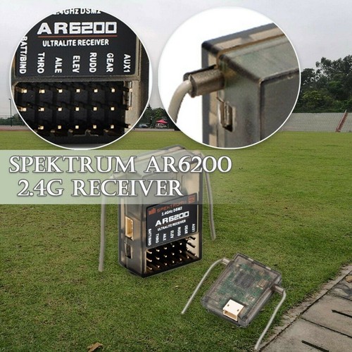2.4G 3.5V-9.6V AR6200 Receiver + Satellite For Spektrum Spek Generic DX6i DSM2 A - Picture 11 of 11