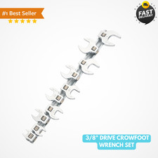 Crowfoot Wrench Set Sae 38 Inch Drive Open End Portable Durable Tools Crowfoot Wrench Set Sae 38 Inch Drive Open End Portable Durable Tools