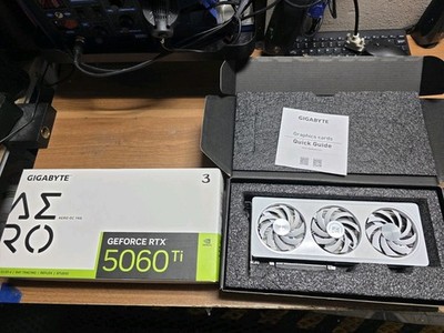 GeForce RTX 5060 Ti AERO OC 16G Graphics Card, 16GB 128-bit GDDR7, PCIe 5.0, ...