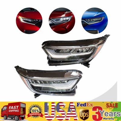 Front Full LED Headlight For 2017 - 2021 Honda CRV Touring Left Right Side Pair