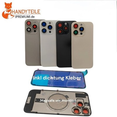 Akkudeckel für iPhone 16 Pro Backcover Rückseite komplett kompatibel