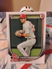 Thomas Saggese, RC, Base - 2025 Bowman Baseball