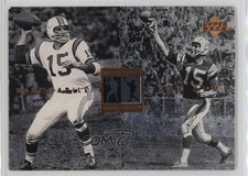 1997 Upper Deck NFL Legends Marquee Matchups Babe Parilli Jack Kemp #MM28 7v7