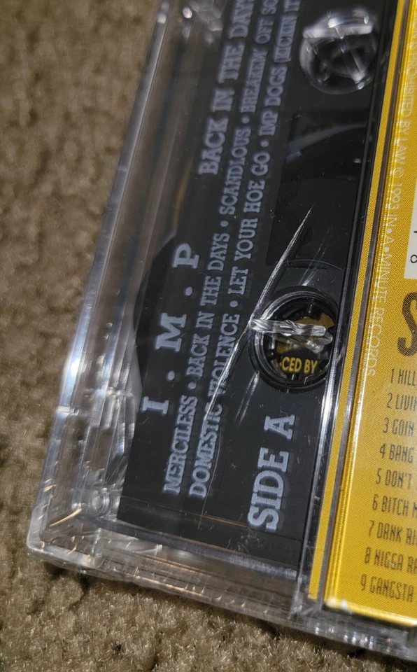 IMP - Back In The Days - 1993 Cassette Tape - Sealed New - Bay Area Rap - Rare - Image 3 of 4