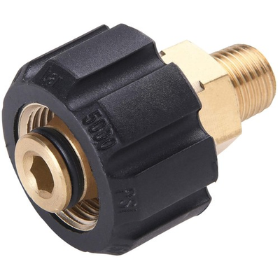 #ad Brass Adapter for Pressure Washer M22 to 1 4 NPT 5000 PSI $21.31