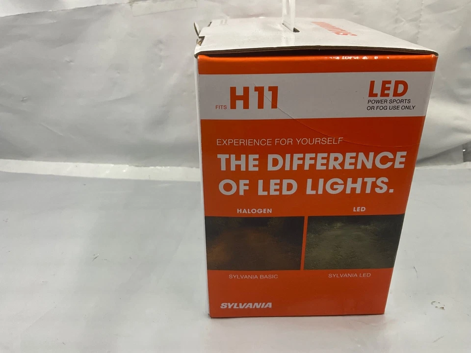 Sylvania H11 LED Powersport Headlight Bulbs Off-Road / Fog Lights - 2 PC - Image 4 of 4